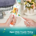 Combo 2 Cây Kem Đánh Răng Ngọc Châu Truyền Thống 100g/Tuýp - Kem Đánh Răng Dược Liệu + Tặng 1 Bài Chải Đánh Răng