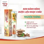 Combo 2 Cây Kem Đánh Răng Ngọc Châu Truyền Thống 100g/Tuýp - Kem Đánh Răng Dược Liệu + Tặng 1 Bài Chải Đánh Răng
