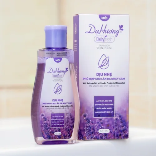 Sỉ combo 2 Chai Dung Dịch Vệ Sinh Dạ Hương Daily Fresh Dịu Nhẹ Màu Tím 120ml/chai