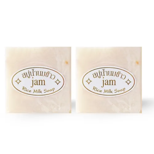 Bảng giá sỉ combo 2 Cục Xà Phòng Cám Gạo Thái Lan Jam Rice Milk Soap 20g/Cục