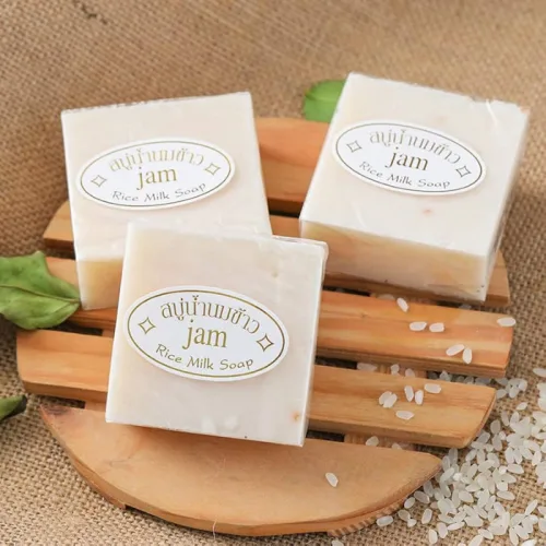 Bảng giá sỉ combo 2 Cục Xà Phòng Cám Gạo Thái Lan Jam Rice Milk Soap 20g/Cục
