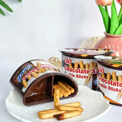 Combo 2 Hộp Bánh Que Chấm Sốt Socola - Bánh Coco Chocolate Hongya