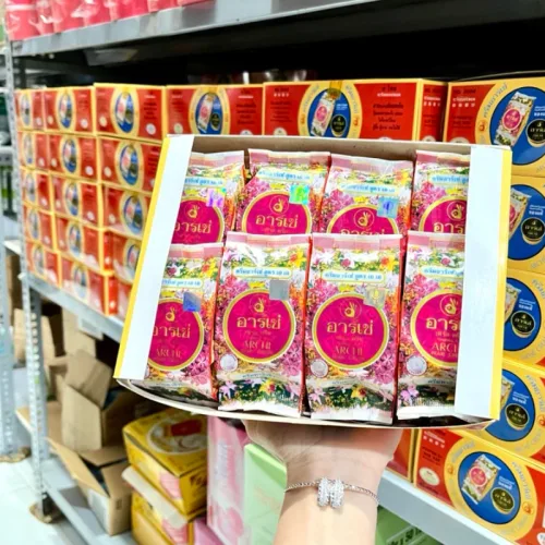 Combo 2 Hộp Kem Face Sâm Dưỡng Sáng Da Mặt Arche Pearl Cream AC Thái Lan 5g/hộp