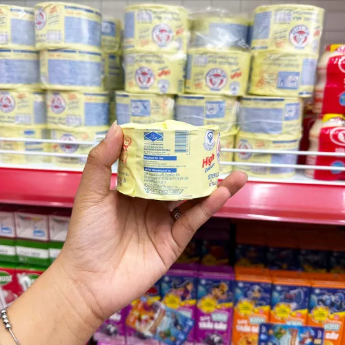 Combo 2 Lon Sữa Gấu Thái Lan Nestle Bear Vàng (140ml/Lon)