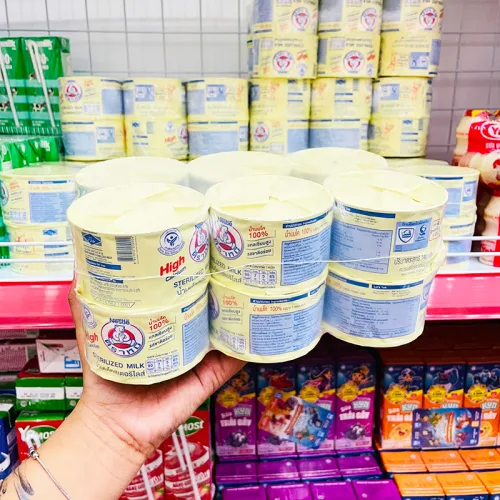 Combo 2 Lon Sữa Gấu Thái Lan Nestle Bear Vàng (140ml/Lon)