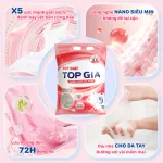 Bột giặt Top Gia hương nước hoa Pháp, combo 2 túi 850g