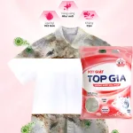 Bột giặt Top Gia hương nước hoa Pháp, combo 2 túi 850g
