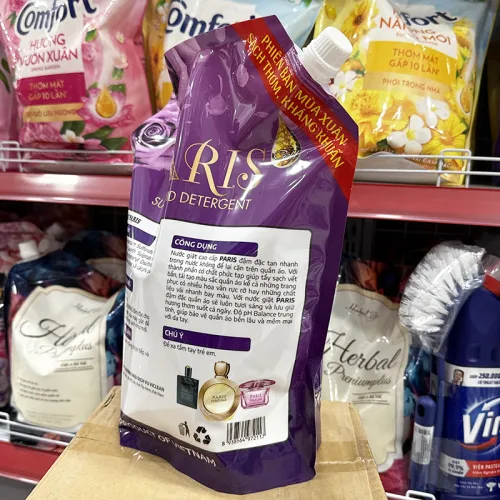 Combo 2 Túi Nước Giặt Paris Hương Nước Hoa 3,6kg (2 Túi 7,2kg) - Loại Rẻ
