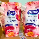 Combo 2 Túi Nước Giặt Xả Đậm Đặc Blue Hương Thảo Mộc 2,1L/Túi