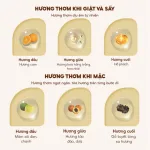 Sỉ combo 2 Túi Nước Giặt Xả Top Gia Hương Lavender 3in1 Dịu Nhẹ 2L/Túi