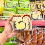 Combo 3 Cái Bánh Bông Lan Cuộn OBALAB Vị Socola/ Vị Trà Xanh/ Vị Phô Mai 60g