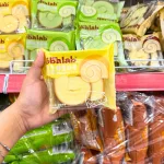 Combo 3 Cái Bánh Bông Lan Cuộn OBALAB Vị Socola/ Vị Trà Xanh/ Vị Phô Mai 60g
