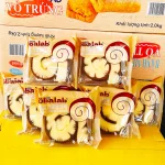Combo 3 Cái Bánh Bông Lan Cuộn OBALAB Vị Socola/ Vị Trà Xanh/ Vị Phô Mai 60g