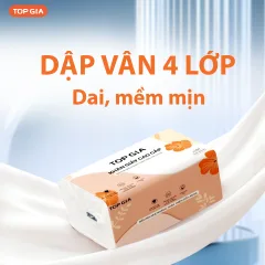 Combo 3 Gói Giấy Ăn Topgia Sắc Hạ
