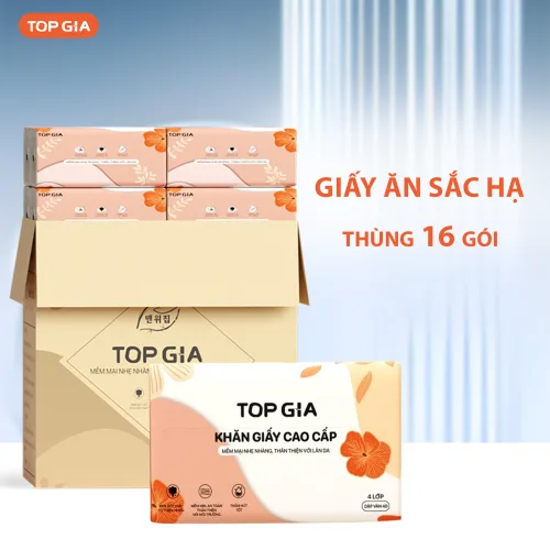 Combo 3 Gói Giấy Ăn Topgia Sắc Hạ