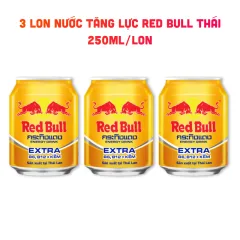 Combo 3 Lon Nước Tăng Lực RED BULL Thái Lan 250ml