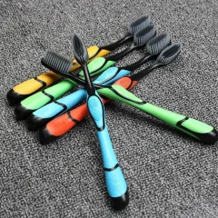 Bảng giá sỉ combo 5 Bàn Chải Đánh Răng Than Tre Marongun - Bàn Chải Than Tre Lông Mềm 21cm