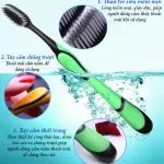 Bảng giá sỉ combo 5 Bàn Chải Đánh Răng Than Tre Marongun - Bàn Chải Than Tre Lông Mềm 21cm