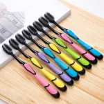 Bảng giá sỉ combo 5 Bàn Chải Đánh Răng Than Tre Marongun - Bàn Chải Than Tre Lông Mềm 21cm