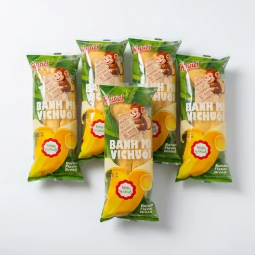 Combo 5 Bánh Mì Weisiel Trái Chuối - Bánh Mì Vị Chuối