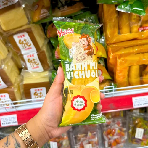 Combo 5 Bánh Mì Weisiel Trái Chuối - Bánh Mì Vị Chuối