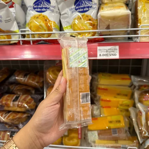Combo 5 Cái Bánh Bông Lan Que Obalab Vị Phô Mai 56g
