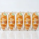 Combo 5 Cái Bánh Mì Sừng Bò WEICHUDAO Vị Sữa