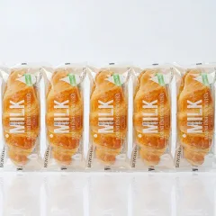Combo 5 Cái Bánh Mì Sừng Bò WEICHUDAO Vị Sữa