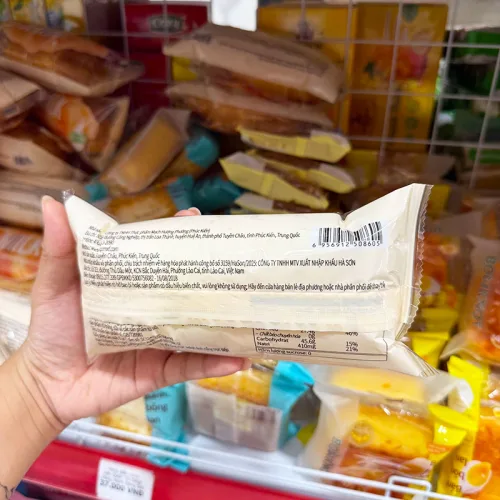 Combo 5 Cái Bánh Mì Sừng Bò WEICHUDAO Vị Sữa