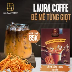 Cà Phê Đông Trùng Hạ Thảo Laura Coffee Nhật Kim Anh Chính Hãng