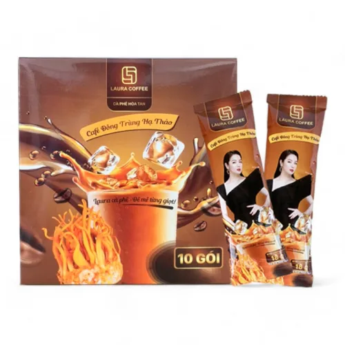 Hộp Cà Phê Đông Trùng Hạ Thảo Laura Coffee Nhật Kim Anh – một lựa chọn đáng tham khảo trong Cà phê, trà, mật ong