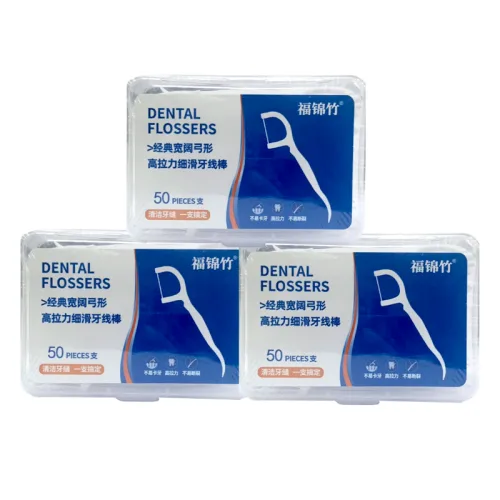 Dental flossers 50 pieces: Có sẵn sau bữa trưa ở công ty