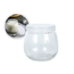 Phân phối combo 5 Lọ Thủy Tinh Đựng Sữa Chua - Hủ Sữa Chua Béo Ú 200ml