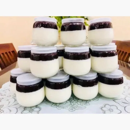 Phân phối combo 5 Lọ Thủy Tinh Đựng Sữa Chua - Hủ Sữa Chua Béo Ú 200ml