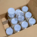 Phân phối combo 5 Lọ Thủy Tinh Đựng Sữa Chua - Hủ Sữa Chua Béo Ú 200ml