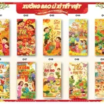 Combo 50 Bao Lì Xì Tết Bính Ngọ 2026 - Khách Chọn Tối Đa 5 mẫu