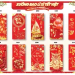 Combo 50 Bao Lì Xì Tết Bính Ngọ 2026 - Khách Chọn Tối Đa 5 mẫu