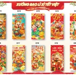 Combo 50 Bao Lì Xì Tết Bính Ngọ 2026 - Khách Chọn Tối Đa 5 mẫu
