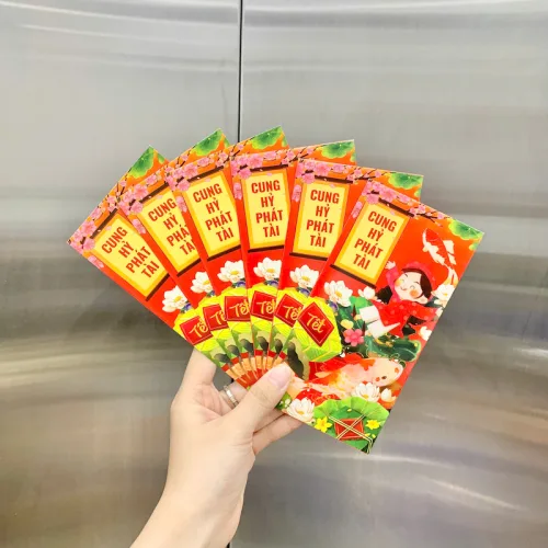 Phân phối combo 50 Bao Lì Xì Tết Ất Tỵ 2025