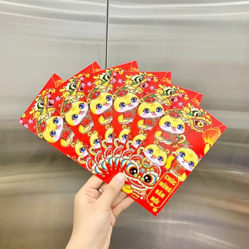 Phân phối combo 50 Bao Lì Xì Tết Ất Tỵ 2025