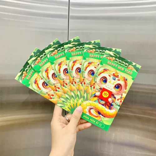 Phân phối combo 50 Bao Lì Xì Tết Ất Tỵ 2025