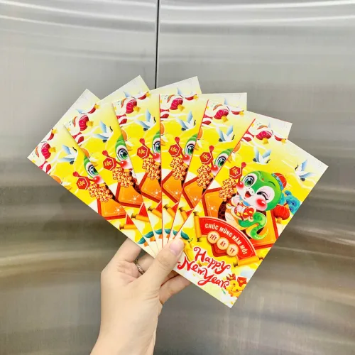 Phân phối combo 50 Bao Lì Xì Tết Ất Tỵ 2025