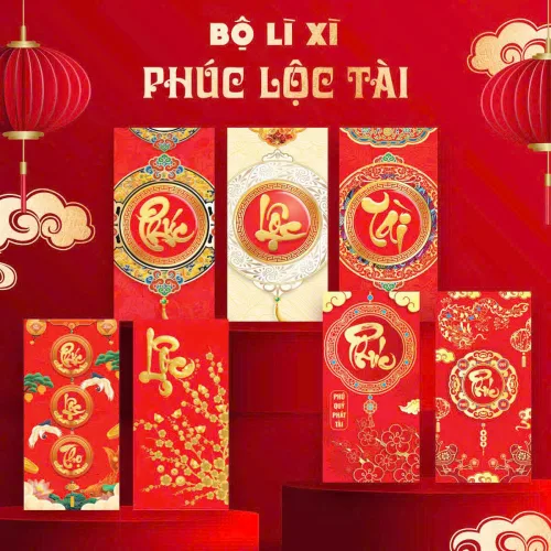 Phân phối combo 50 Bao Lì Xì Tết Ất Tỵ 2025