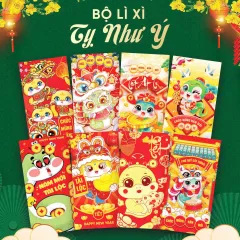 Phân phối combo 50 Bao Lì Xì Tết Ất Tỵ 2025