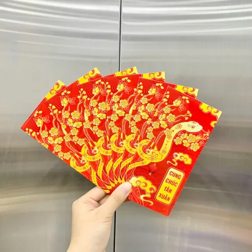 Phân phối combo 50 Bao Lì Xì Tết Ất Tỵ 2025