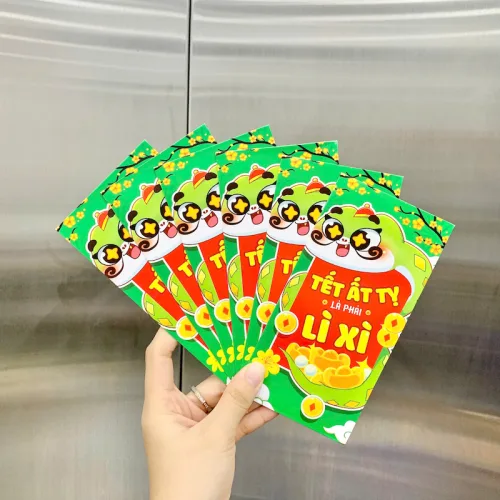 Phân phối combo 50 Bao Lì Xì Tết Ất Tỵ 2025