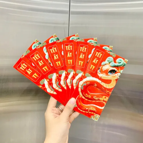 Phân phối combo 50 Bao Lì Xì Tết Ất Tỵ 2025