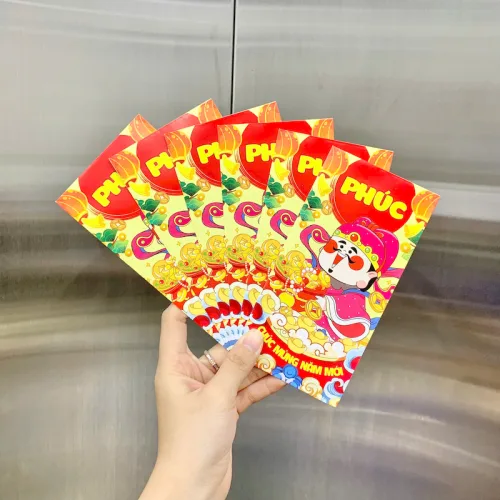 Phân phối combo 50 Bao Lì Xì Tết Ất Tỵ 2025