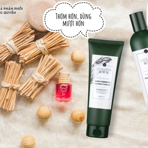 Đánh giá combo bộ dầu gội xả Weilaiya mọc tóc chiết xuất gừng xả