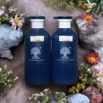 Bộ gội xả Biotin Collagen Essence Voudioty màu xanh 500ml
